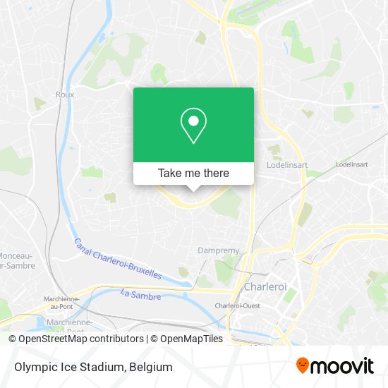 Olympic Ice Stadium map