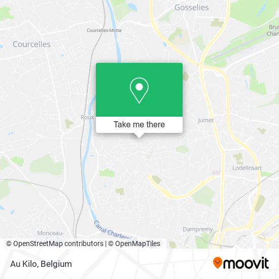 Au Kilo map