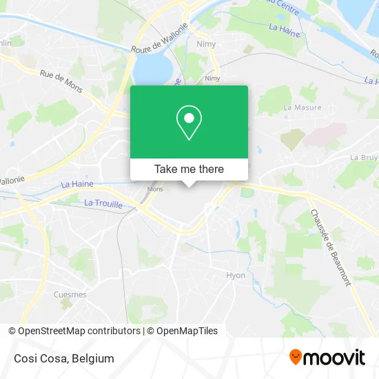 Cosi Cosa map