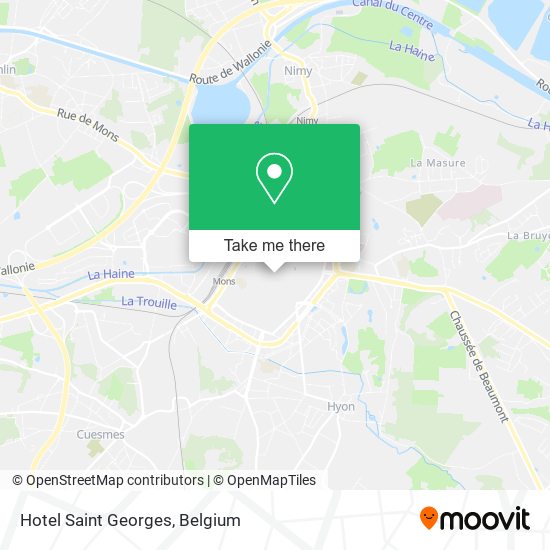 Hotel Saint Georges map