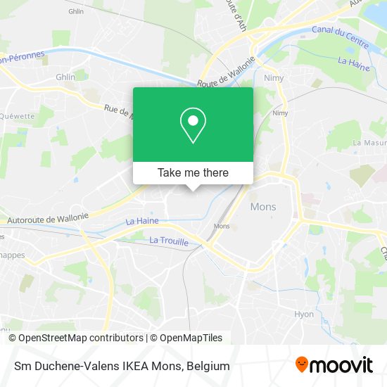 Sm Duchene-Valens IKEA Mons plan