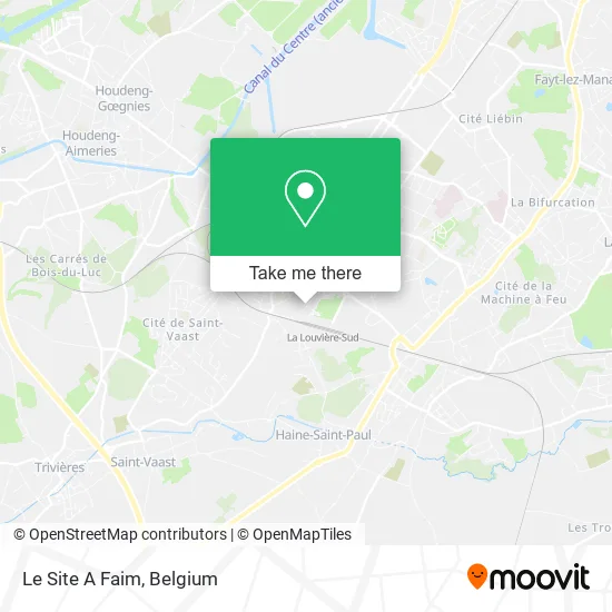Le Site A Faim map