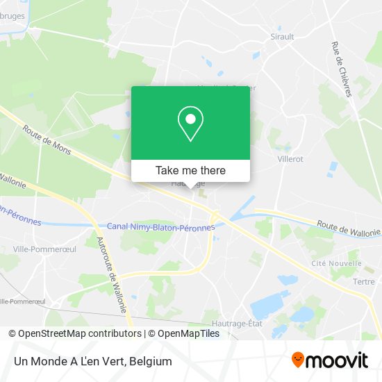 Un Monde A L'en Vert plan