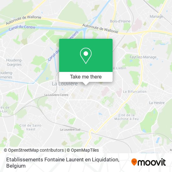 Etablissements Fontaine Laurent en Liquidation map