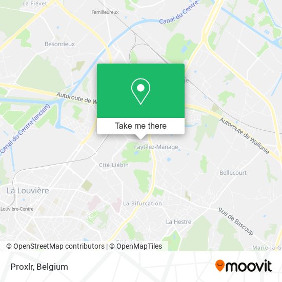 Proxlr map