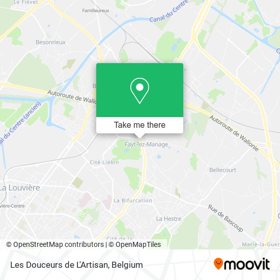Les Douceurs de L'Artisan plan