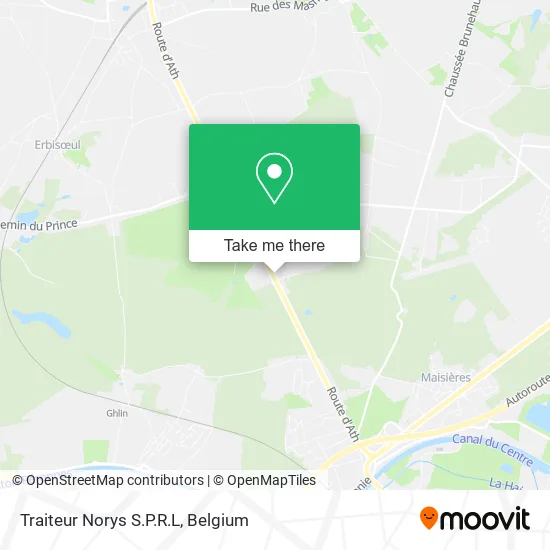 Traiteur Norys S.P.R.L map