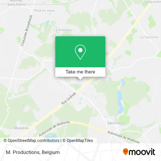 M. Productions map