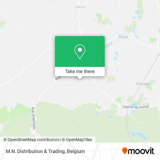 M.N. Distribution & Trading map