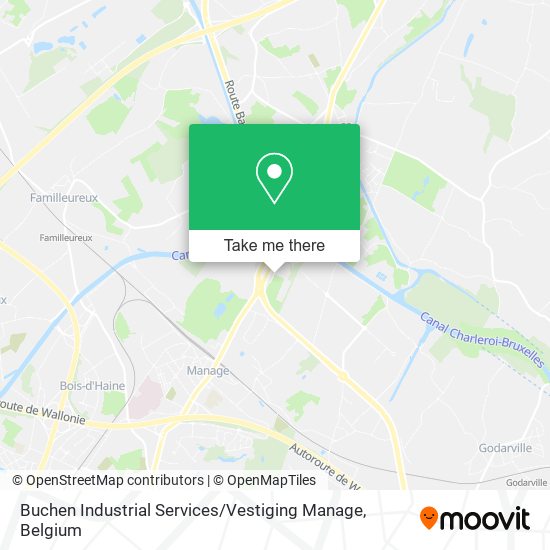 Buchen Industrial Services / Vestiging Manage map