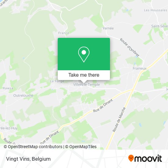 Vingt Vins map