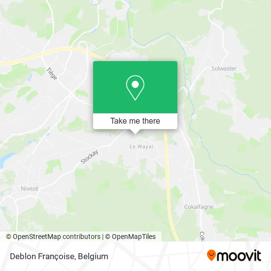 Deblon Françoise map