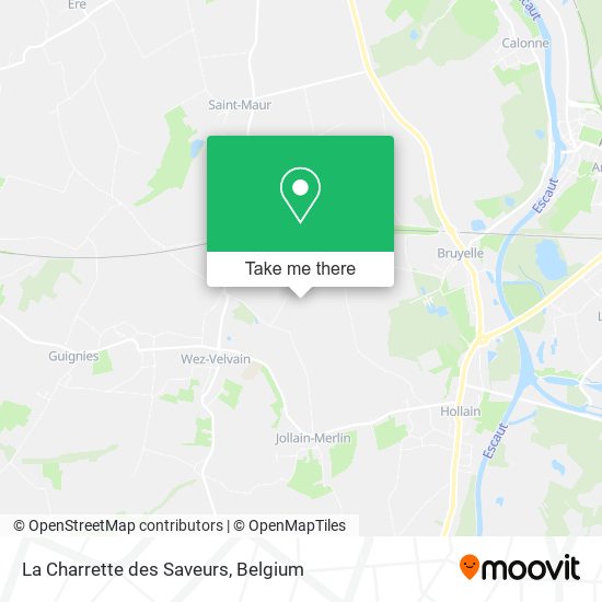 La Charrette des Saveurs map