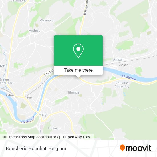 Boucherie Bouchat map