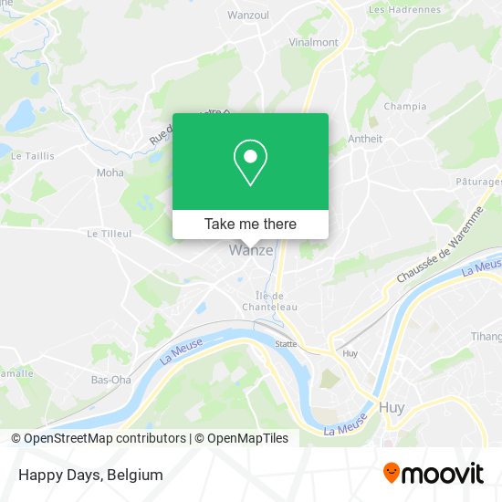 Happy Days map