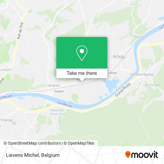 Lievens Michel map