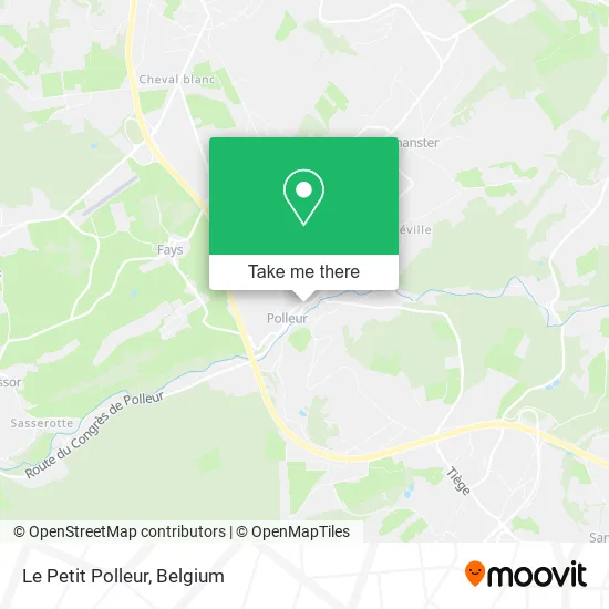 Le Petit Polleur map