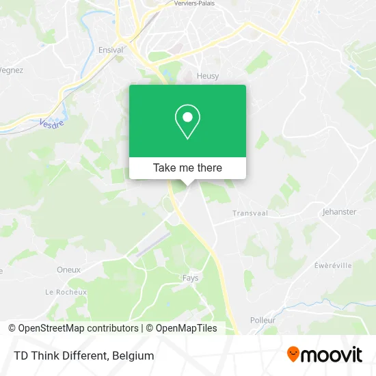 TD Think Different map