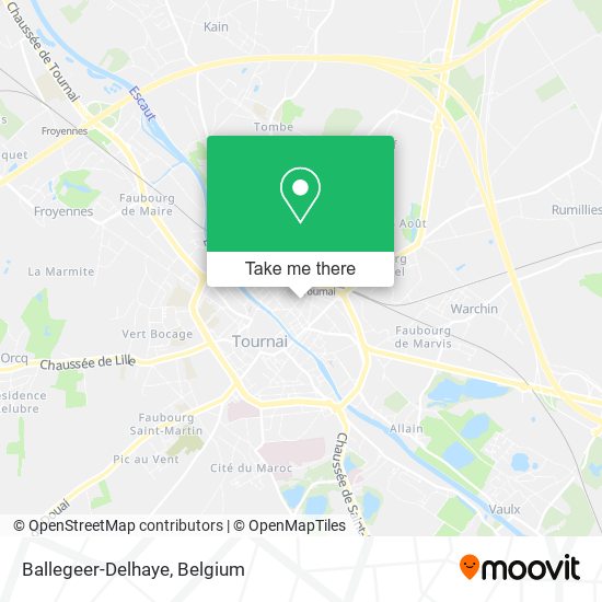 Ballegeer-Delhaye map
