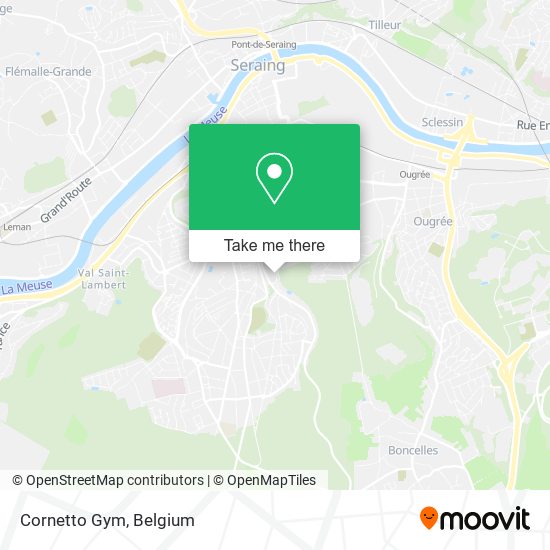 Cornetto Gym map