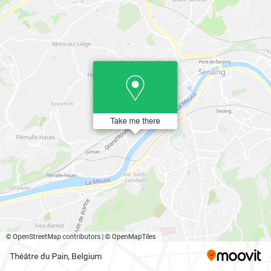 Théâtre du Pain map