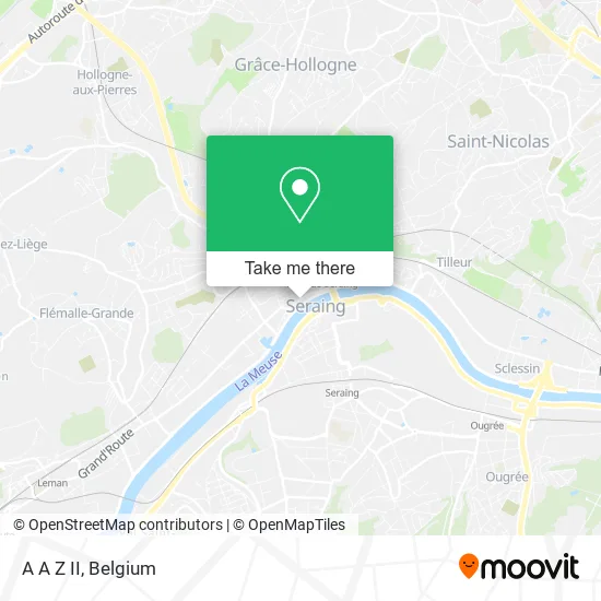 A A Z II map