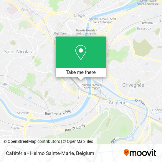 Cafétéria - Helmo Sainte-Marie map
