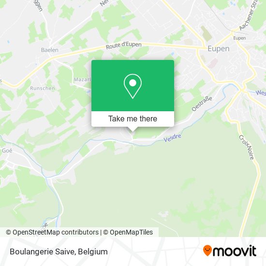 Boulangerie Saive plan
