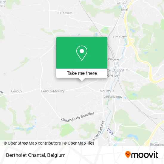 Bertholet Chantal map