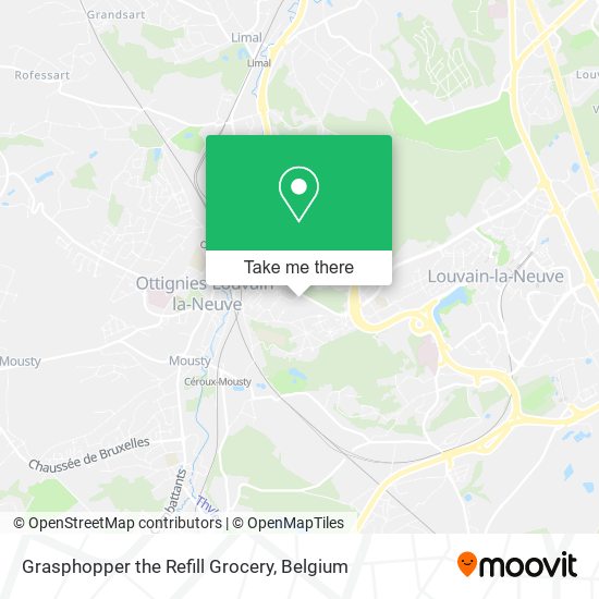 Grasphopper the Refill Grocery map