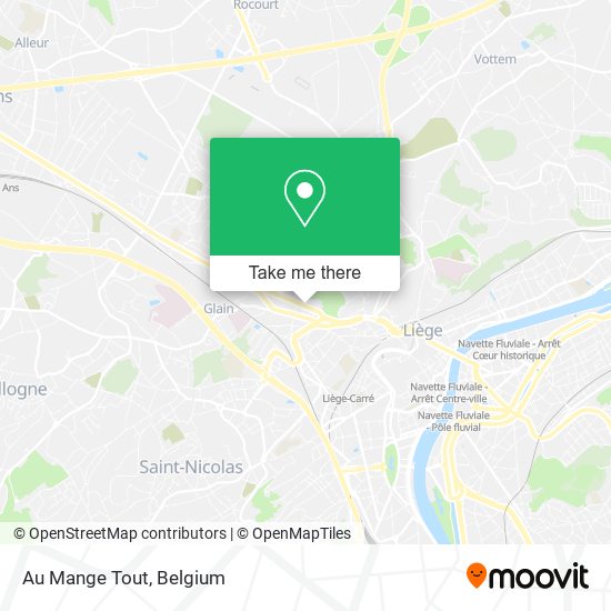 Au Mange Tout map