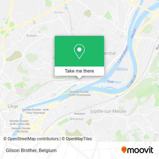 Gilson Brother map