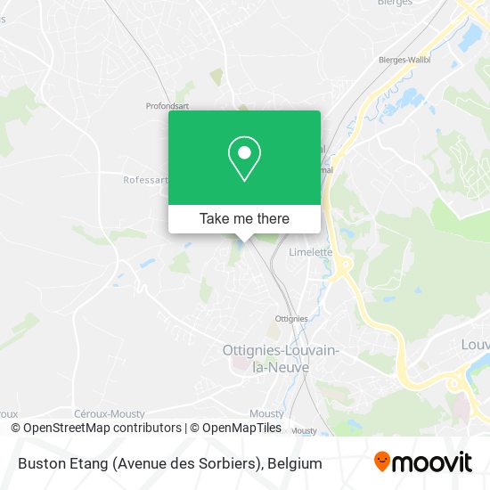 Buston Etang (Avenue des Sorbiers) map