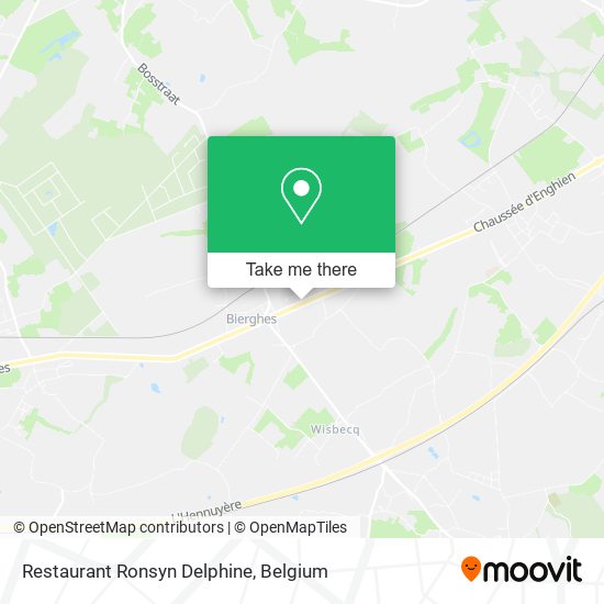 Restaurant Ronsyn Delphine plan