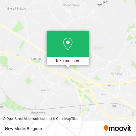 New Made map