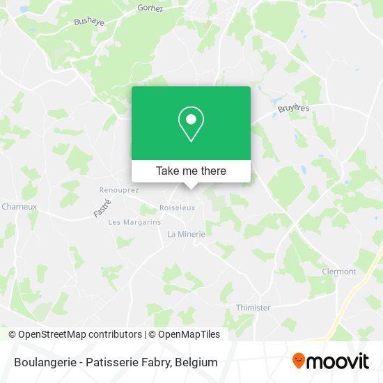 Boulangerie - Patisserie Fabry map