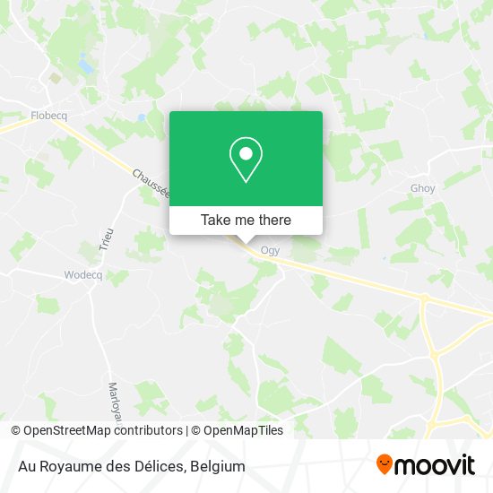 Au Royaume des Délices map