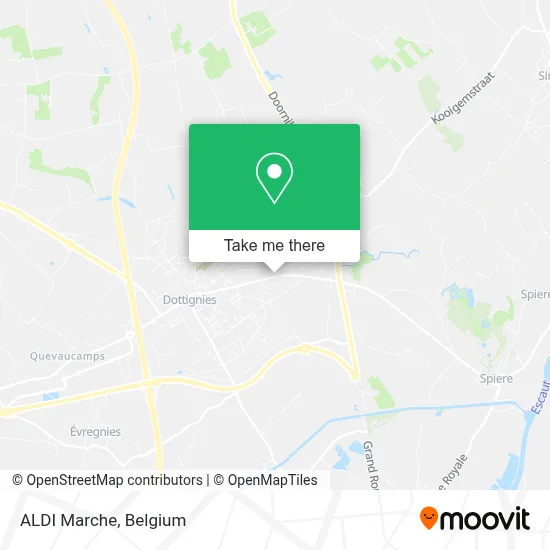 ALDI Marche map