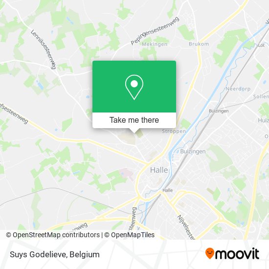 Suys Godelieve map