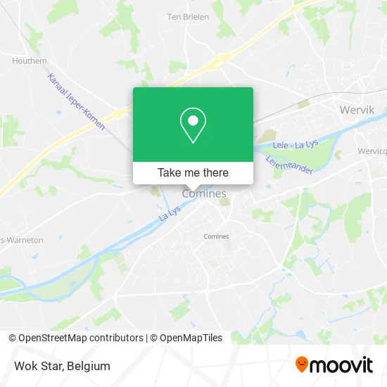 Wok Star map