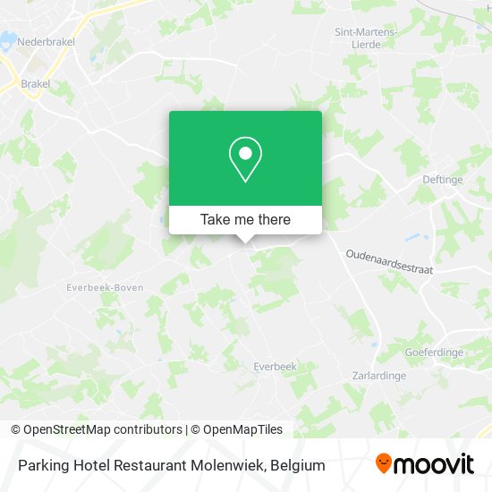 Parking Hotel Restaurant Molenwiek plan