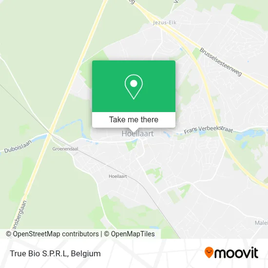 True Bio S.P.R.L map