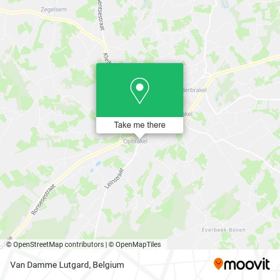 Van Damme Lutgard map