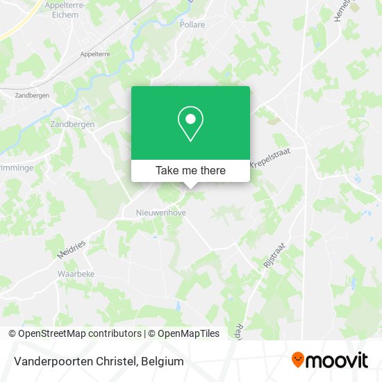 Vanderpoorten Christel map