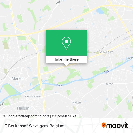 T Beukenhof Wevelgem plan