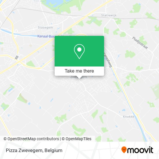 Pizza Zwevegem plan