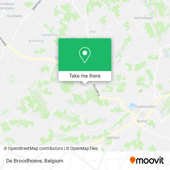 De Broodhoeve map