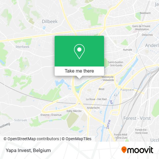 Yapa Invest map