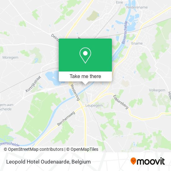 Leopold Hotel Oudenaarde plan