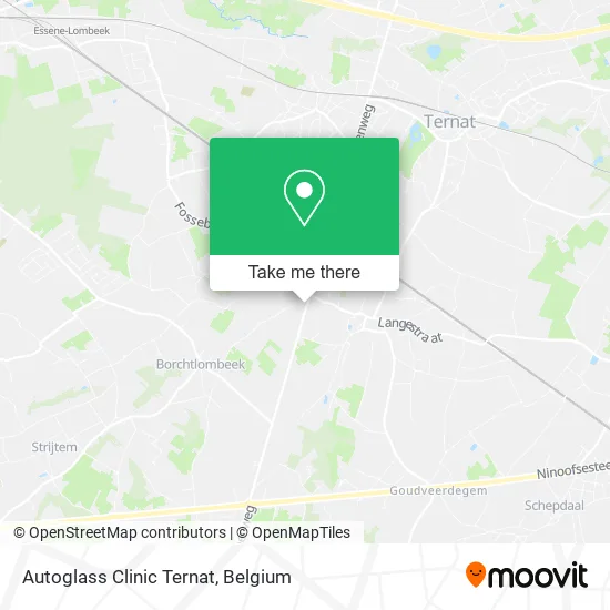 Autoglass Clinic Ternat map